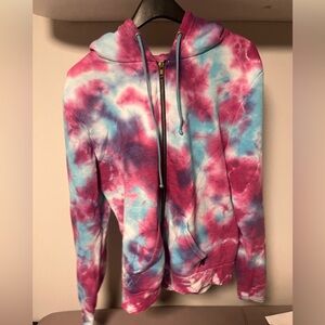 Aviator nation tie dye hoodie size L